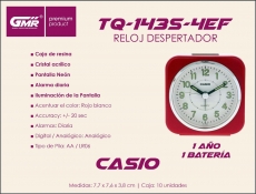 DESPERTADOR CASIO TQ143