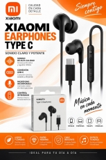 AURICULAR XIAOMI TIPO C NEGRO