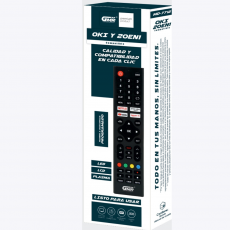 MANDO PARA SMART TV COMPATIBLE CON MARCA OKI Y 20en1