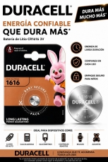 PILA BOTON DURACELL CR1616 B1
