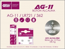 PILA BOTON GMR AG11