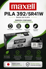 PILA BOTON MAXELL 392 SR41W