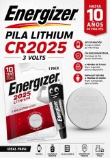 PILA BOTON ENERGIZER CR2025 B1