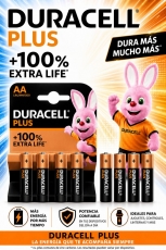 PILA DURACELL AA LR06 B4