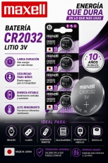 PILA BOTON MAXELL CR2032 B5