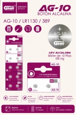 PILA BOTON GMR AG10/LR1130/389 B10