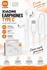 AURICULAR XIAOMI TIPO C BLANCO
