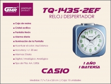 DESPERTADOR CASIO TQ143