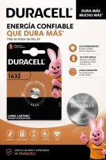 PILA BOTON DURACELL CR1632 B1