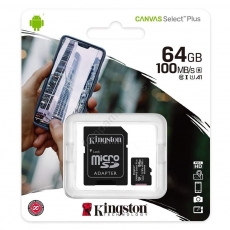 KINGSTON MICRO SD 64GB CLASE 10