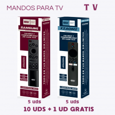 KITS MANDOS PARA TV MD-7717/7718 10 PACK + 1 GRATIS