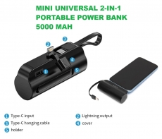 MINI POWER BANK 5000 MAH