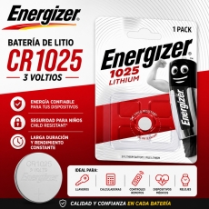 PILA BOTON ENERGIZER CR1025 B1