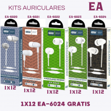 KITS AURICULARES 5 PACK + 1 GRATIS