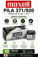 PILA BOTON MAXELL 371 SR920SW