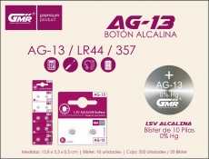 PILA BOTON GMR AG13