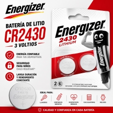 PILA BOTON ENERGIZER CR2430 B2